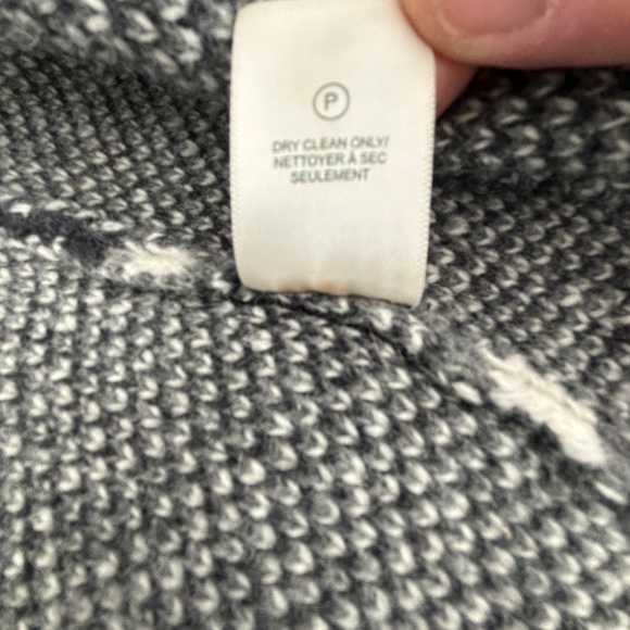 Roots Lambswool blend drape front cardigan size XS - Picture 14 of 15